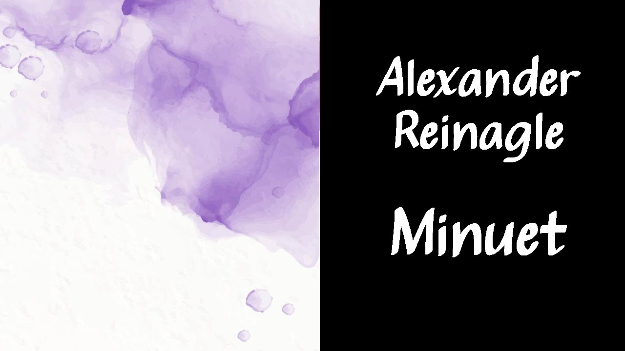 Minuet | Alexander Reinagle [Keith Snell Piano Series - Level 1]