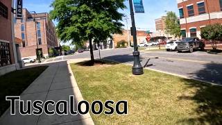 Tuscaloosa, Alabama I Downtown Walk I College Town Vibes I 4K