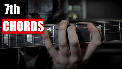 7th chords in the key of C (root notes on 5th string)