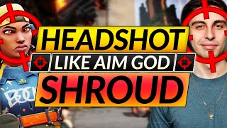 How Shroud Achieves PERFECT AIM - BEST Vandal Tips and Tricks you Need - Valorant Guide