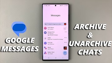 How To Archive And Unarchive Messages In Google Messages