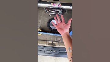 Thumbnail of Custom subwoofer box or lazy car stereo set up? Cool airbag suspension though!