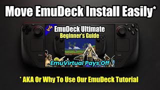 Celebrity Steam Deck: Moving EmuDeck To/From SSD/MicroSD EASILY - No, really ... (The EmuVirtual Solution) Net Worth