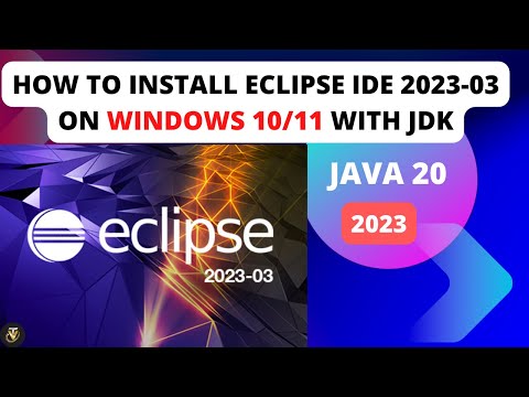 How to install Eclipse IDE 2023-03 on Windows 10 | Updated 2023 | Setting First Time #ide #java