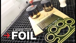 Laser Cut Foil | Laserable Foil | Trotec Foil Rolls
