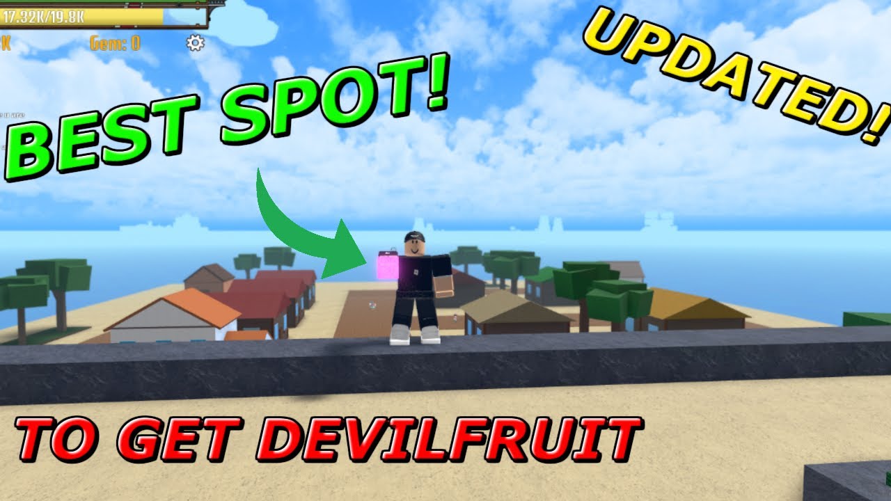 BEST SPOT FOR GRINDING DEVIL FRUITS IN KING PIECE UPDATED! (20202021