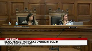 Akron City Council voting on police oversight board candidate, Thursday