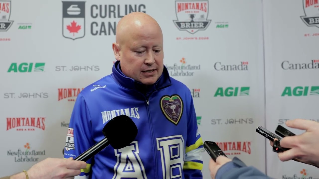 Media Scrum - Draw 19 - 2026 Montana's Brier