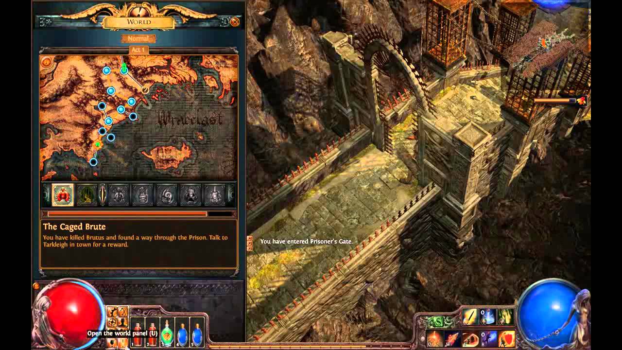 Patch of Exile: 5- The Caged Brute (Act 1)
