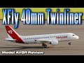 XFly Twinliner Twin 40mm EDF Jet PNP - Model AV8R Review