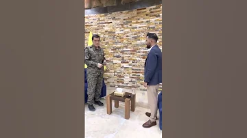 محمد عبدالرحمن حسن لقاء مع الجنرال الكردي مظلوم عبدي قائد قوات سوريا الديموقراطية سوريا اكسبلور 
