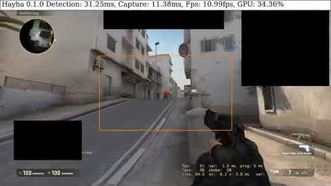 Neural network object detection aimbot