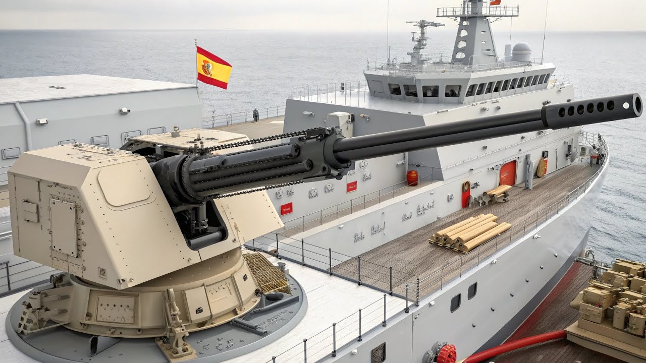 Howe Type 9800 CIWS el Railgun Naval Más Potente del 2026 Tecnología Militar del Futuro