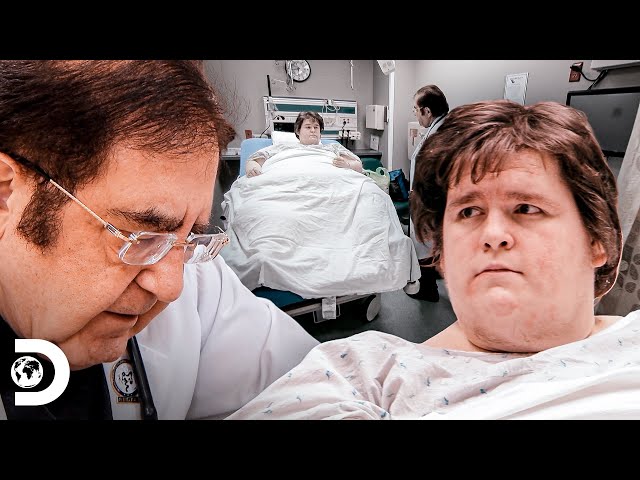 Dr. Nowzaradan declara riesgo de muerte para mujer de 303 KG, Kilos  Mortales, Discovery En Español