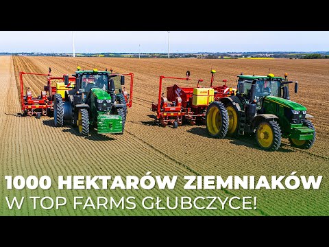 Sadzenie ziemniaków z wykorzystaniem nawigacji na polach Top Farms Głubczyce | @topfarmsgroup