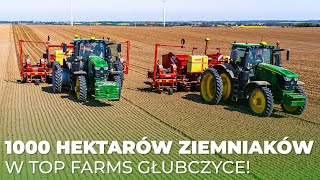Sadzenie ziemniaków z wykorzystaniem nawigacji na polach Top Farms Głubczyce | @topfarmsgroup