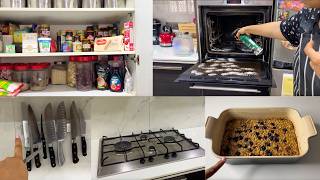 NO BREAK EVEN ON SUNDAYS - Finishing Pending Cleaning Works - Baked Banana Blueberry Oatmeal Recipe
