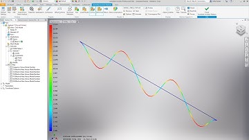 Autodesk Inventor Nastran Validation 14 - Uniform Beam with Both Ends Fixed