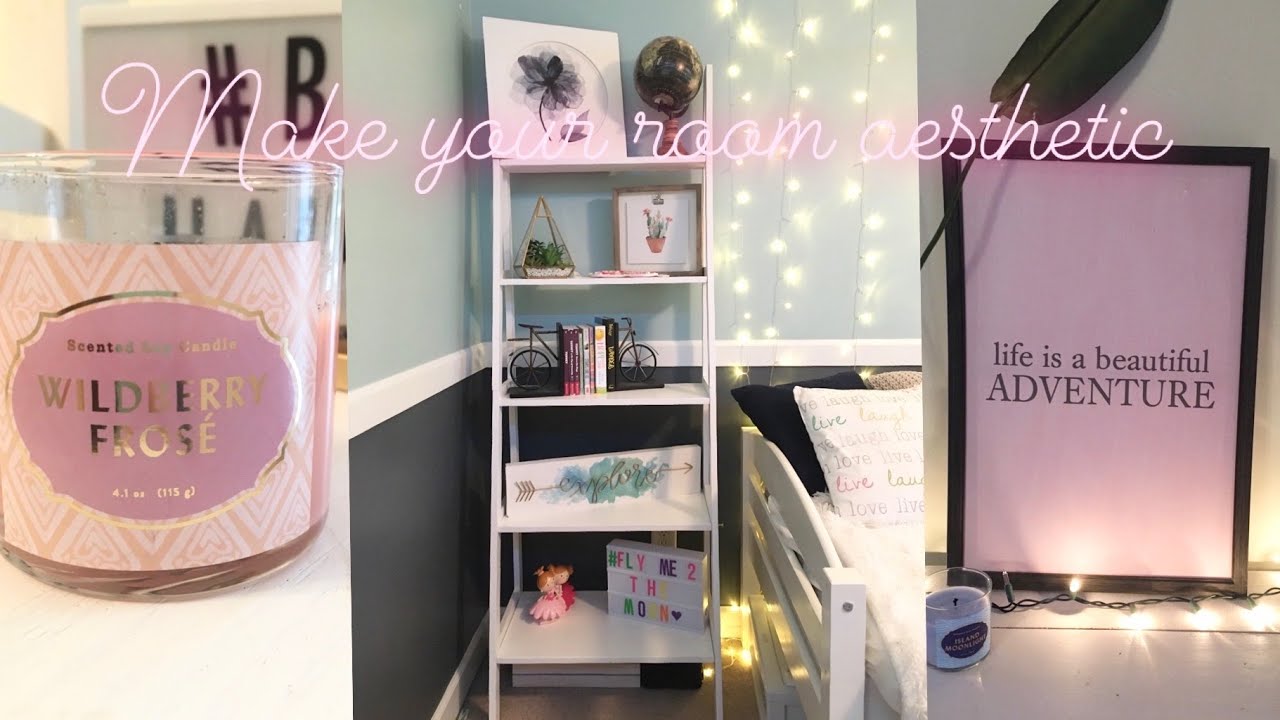 10 Ways to Make Your Room Look Aesthetic! - YouTube