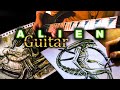 Space Jockey Drawing &quot;Xenomorph&quot; with Electric Guitar