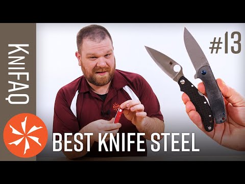 Video: Která Ocel Je Nejlepší Pro Lovecký Nůž