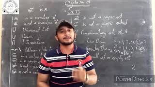 Class 7th - Mathematics (Sets Ex: 1.1, 1.2, 1.3) - Assignments for Copy # 01  HSS 2021-22