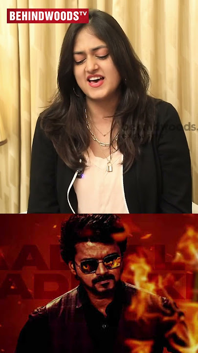 THEE THALAPATHY SINGER😍தளபதிக்கு ஏத்த VIBE-U உங்க VOICE-U🔥VARISU | HARIKA NARAYAN