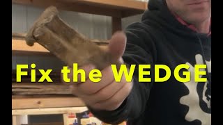 How to Recondition a Steel Wedge