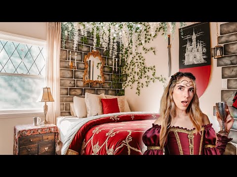 Medieval Castle Bedroom Makeover! Diy & Budget Friendly