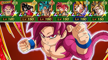 DAIMA SSJ4 MINI GOKU TEAM SHOWCASE! Dragon Ball Z Dokkan Battle