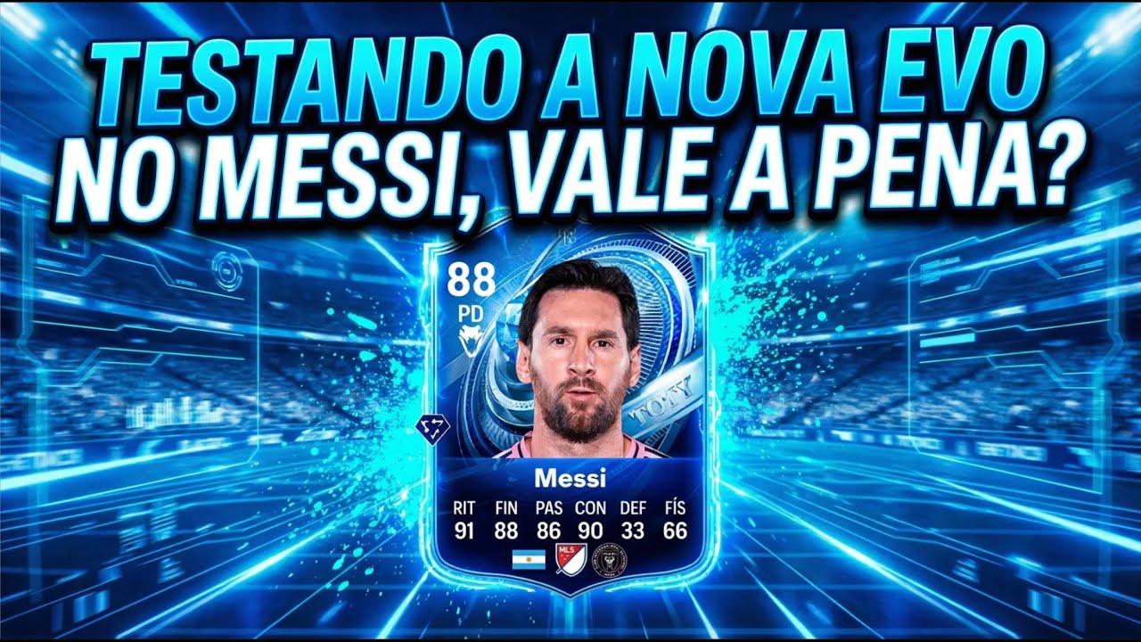 NOVA EVO TOTY NO MESSI!! VALE A PENA??