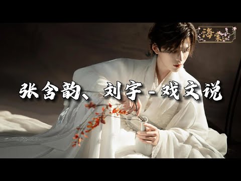 张含韵/刘宇 - 戏文说『红颜总是薄命，书生几番多情，帝王身不由己，新词添旧曲。』【动态歌词MV】