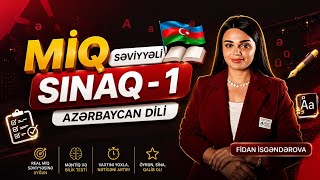 Qəbul tipli sınaq-1 | İbtidai Azərbaycan dili | Fidan İsgəndərova Qəbul tipli sınaq-1 | İbtidai Azərbaycan dili | Fidan İsgəndərova