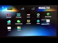 MAG256 IPTV Set Top Box mit HEVC Unterstützung