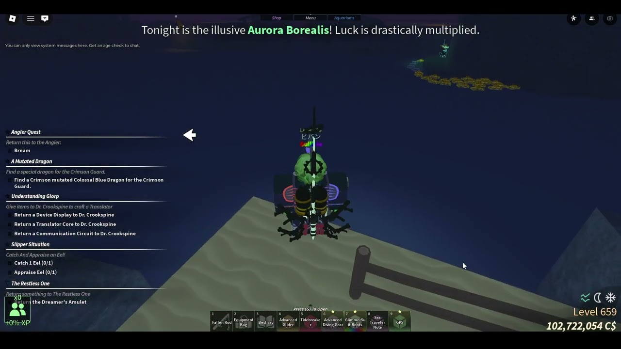 How to Get The MOURN Mutation in Fisch! (TideFall Update) Roblox