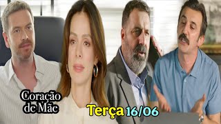 CORAÇÃO DE MÃE - RESUMO DO CAPÍTULO 81 | RESUMO COMPLETO DO CAPÍTULO TERÇA 16/06/2026 NOVELA