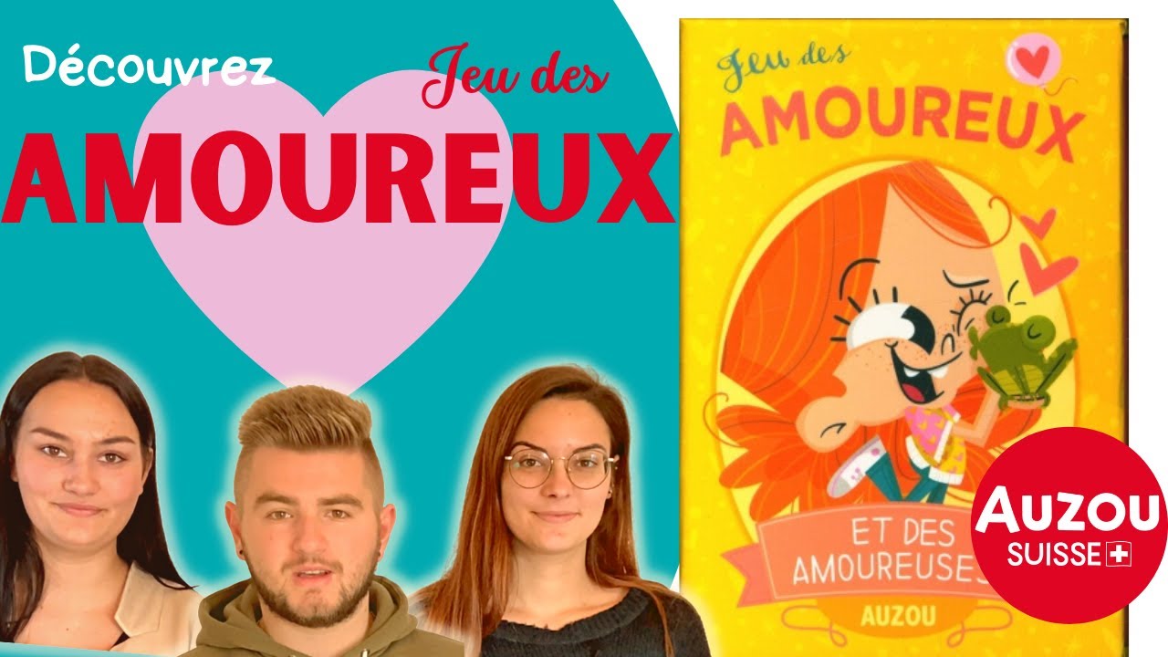 Jeu des amoureux - Éditions Auzou