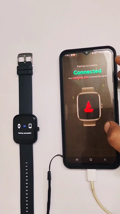 how to connect boat wave beat  smartwatch to mobile | boat wave beat connect| boat crest #wavebeat