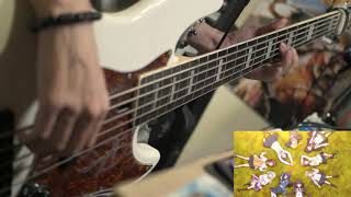 【Joshikousei no Mudazukai ED】Seishun no Reverb【Bass Cover】