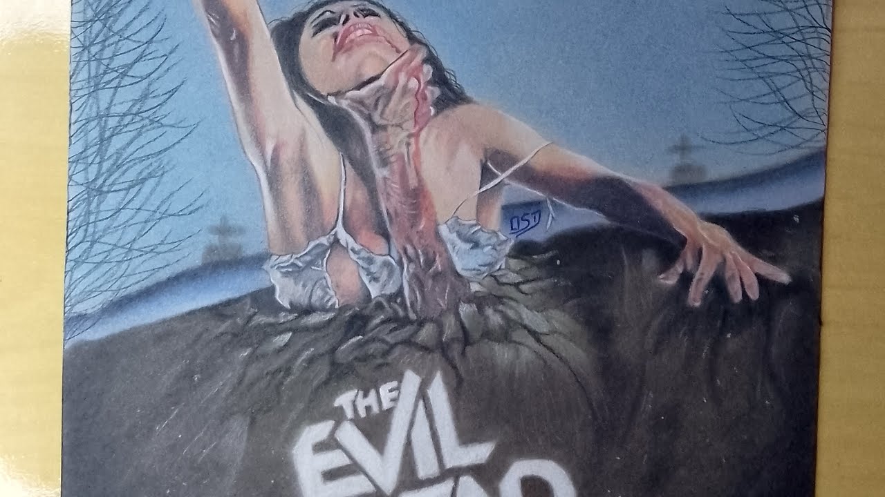 Processo do Desenho do Filme A Morte do Demônio.