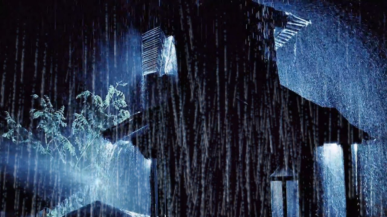Heavy Rain on Tin Roof – Fall Asleep in 5 Minutes (Insomnia Relief)
