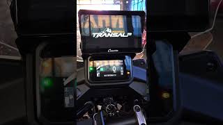Honda transalp boot logo on Carpuride 702 pro