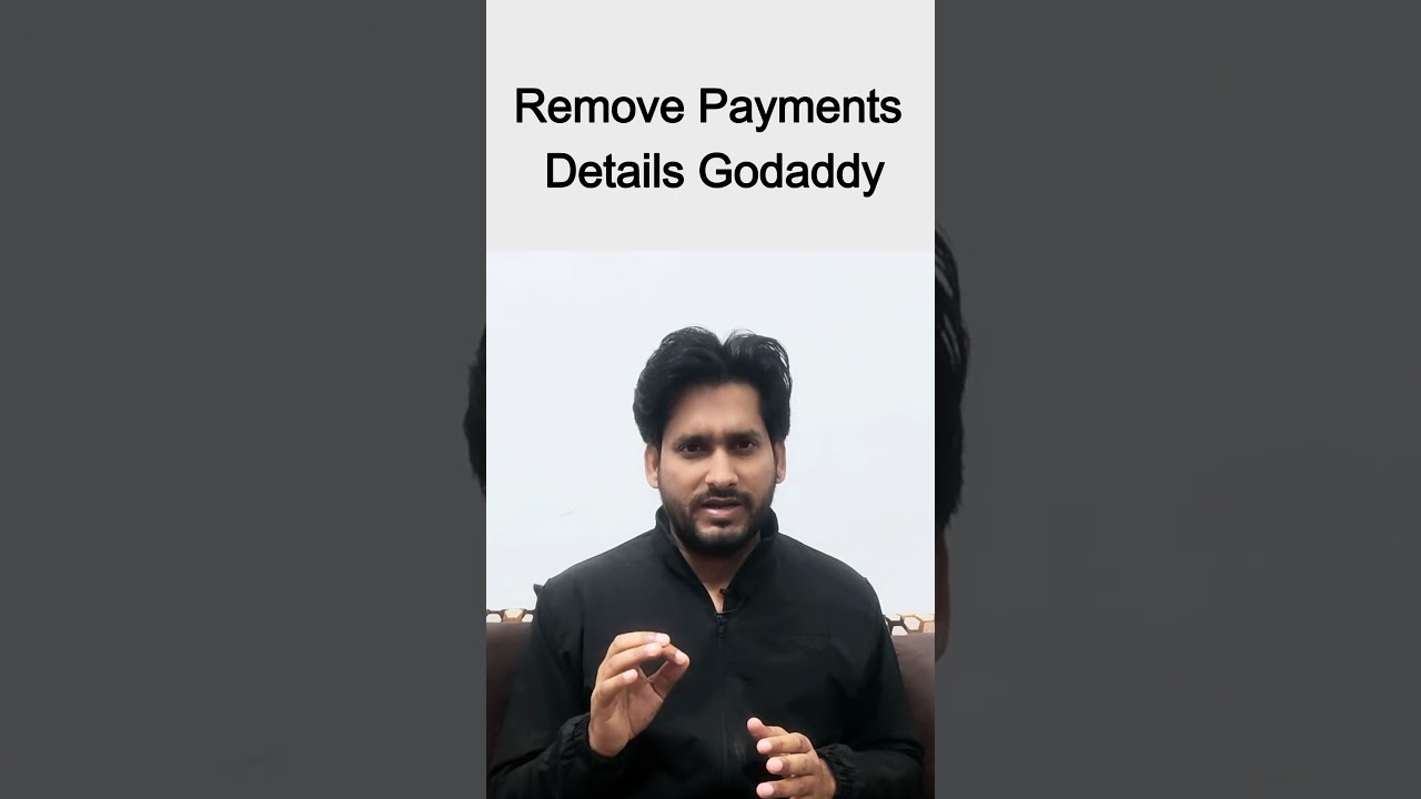 How to Remove Your GoDaddy Payment Method (EASY!) | WebAzaria