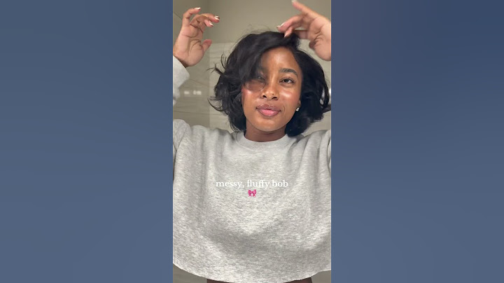 A messy bob is undefeated 🎀 #beauty #hairstyle