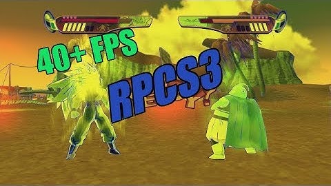 RPCS3 Dragon Ball Z Budokai HD Collection (Vulkan)