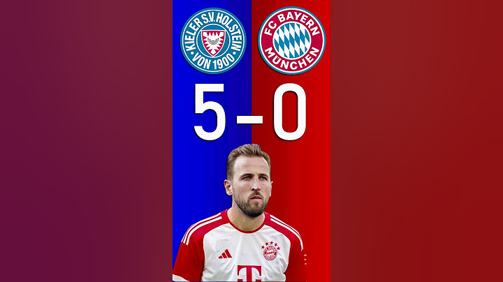 Holstein Kiel vs FC Bayern München : Bundesliga Score Predictor - hit pause or screenshot