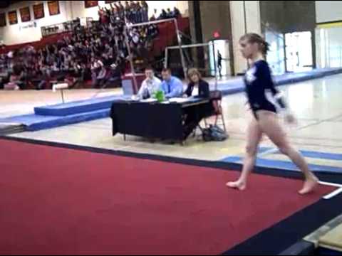 Alexandra Wilson College Gymnastics Floor Routine 2/2010