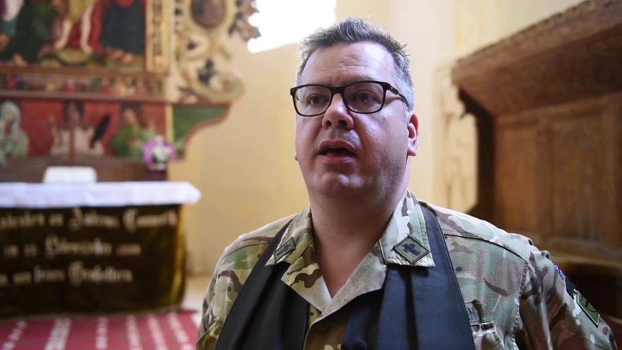 Army Reserve Chaplain Delivers Sunday Service in Transylvania