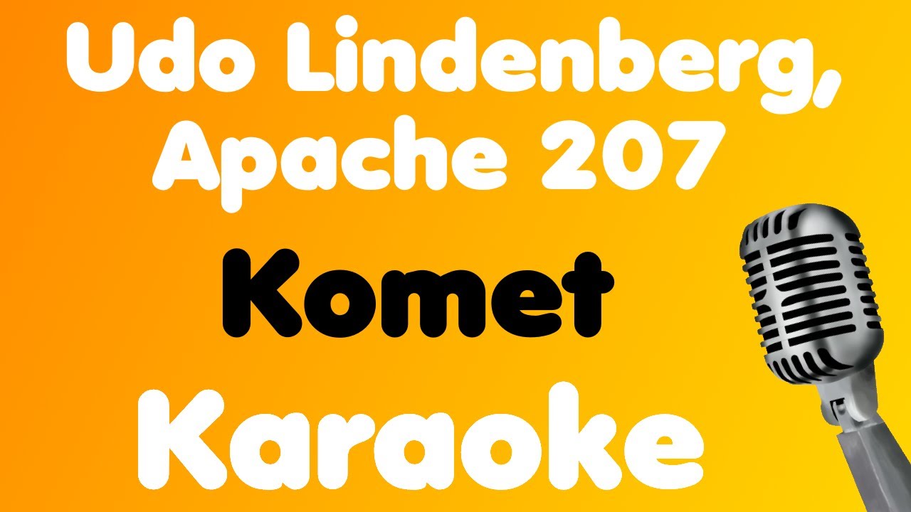 Udo Lindenberg \u0026 Apache 207 - Komet (Lyric Video)