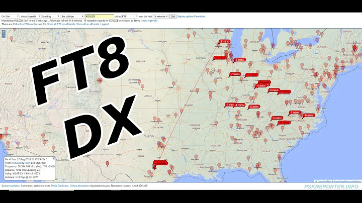 PSK Reporter Map Handy Real-Time tool to check propagation on Ham bands